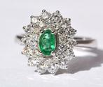 Bague - 18 carats Or blanc, Handtassen en Accessoires, Nieuw