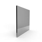 Enkel glas gekleurd 4 mm grijs, Verzenden, Nieuw