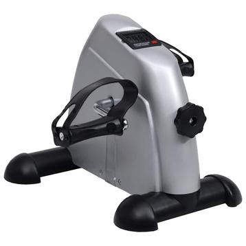 vidaXL Mini Hometrainer met plastic vliegwiel (zilver), Verzenden