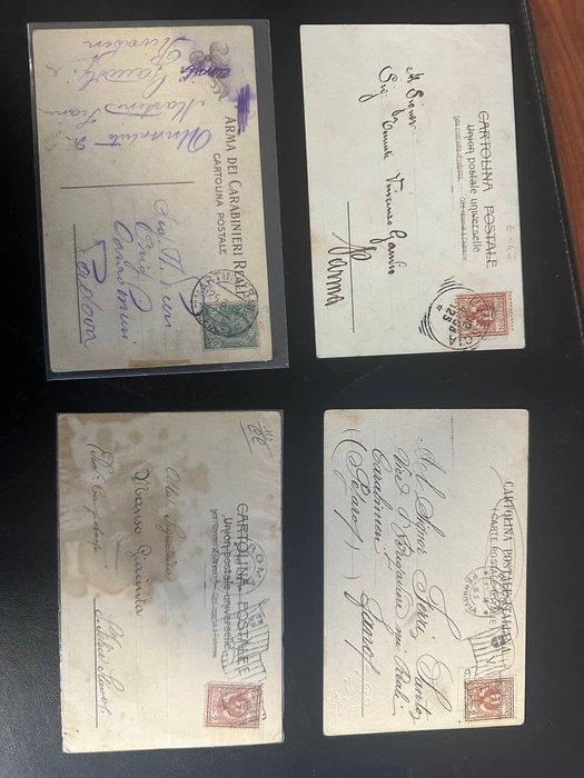 Italië - Militair, Europa - Roma - Ansichtkaart album (4) -, Verzamelen, Postkaarten | Buitenland