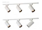 2 x 2 meter Railsysteem met 6 st railspot GU10..., Doe-het-zelf en Bouw, Ophalen, Nieuw