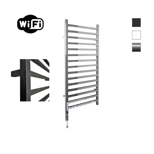 Elektrische Radiator Sanicare HWV - Qubic Met Wifi 126,4x60, Doe-het-zelf en Bouw, Sanitair, Overige typen, Nieuw, Chroom, Ophalen of Verzenden