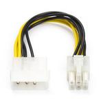Molex naar PCI Express kabel | Nedis | 0,15 meter, Verzenden