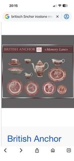 British Anchor Ironstone Made in England - Bord - Memory, Antiek en Kunst