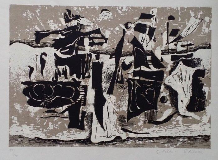 Burghild Eichheim-Keller (1936) - Penthesilea . Signed and, Antiquités & Art, Antiquités | Autres Antiquités