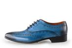 Reinhard Frans Nette schoenen in maat 41 Blauw | 5% extra, Kleding | Heren, Schoenen, Overige typen, Zo goed als nieuw, Reinhard Frans