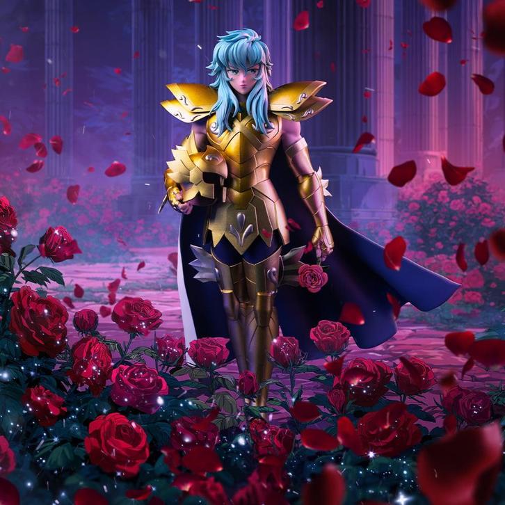 Saint Seiya Art Scale Statue 1/10 Pisces Aphrodite 23 cm, Verzamelen, Film en Tv, Nieuw, Ophalen of Verzenden