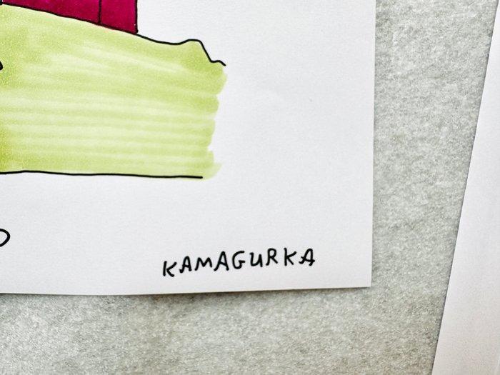 Kamagurka - HAHAHA..., Antiek en Kunst, Kunst | Schilderijen | Modern