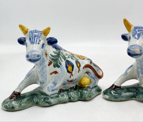 DE KLAAUW - sculptuur, 18th century Vintage Delft Pair of, Antiek en Kunst, Antiek | Glaswerk en Kristal