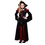 Halloween Vampier Kostuum Koningin Kind, Kinderen en Baby's, Carnavalskleding en Verkleedspullen, Nieuw, Verzenden