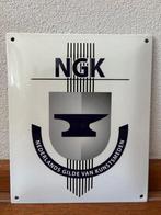 Nederlands gilde van kunstsmeden - NGK - Emaille bord -