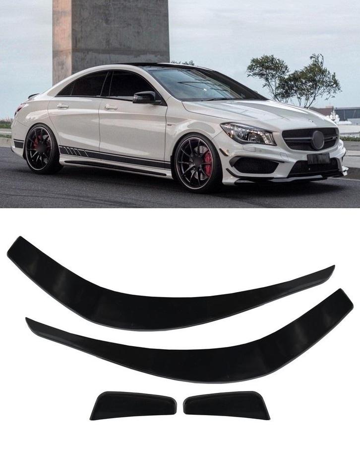 Spoiler set voor Mercedes Benz CLA-Klasse W117 / C117, Auto diversen, Tuning en Styling, Ophalen of Verzenden