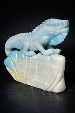 Trolleite hagedis snijwerk – Met de hand gemaakt symbool van