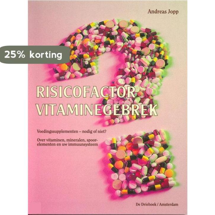 Risicofactor vitaminegebrek 9789060306512 A. Jopp, Boeken, Kookboeken, Zo goed als nieuw, Verzenden