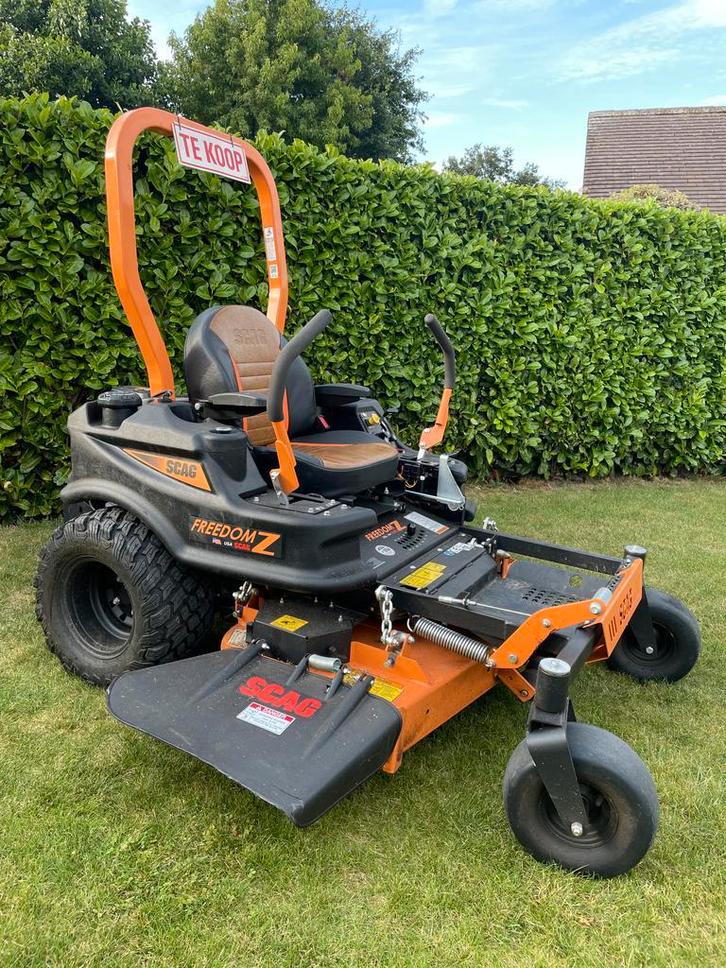 Scag Zero-Turn (Zitmaaier) Demo toestel, Tuin en Terras, Zitmaaiers, 120 cm of meer, Elektrische starter, Mulchfunctie, Nieuw
