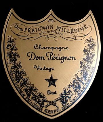 Tribute to Dom Perignon Champagne - Panneau publicitaire