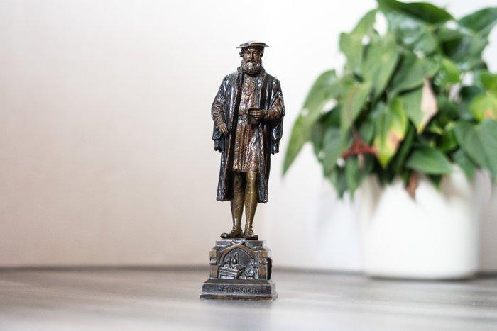 Beeldje, Hans Sachs - 26 cm - Brons, Antiek en Kunst, Antiek | Keramiek en Aardewerk