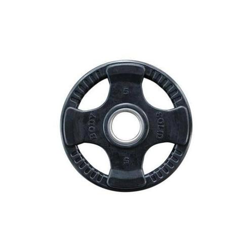 Body-Solid Gekleurde Rubberen Olympische Halterschijven 50mm, Sport en Fitness, Fitnessmaterialen, Nieuw, Verzenden