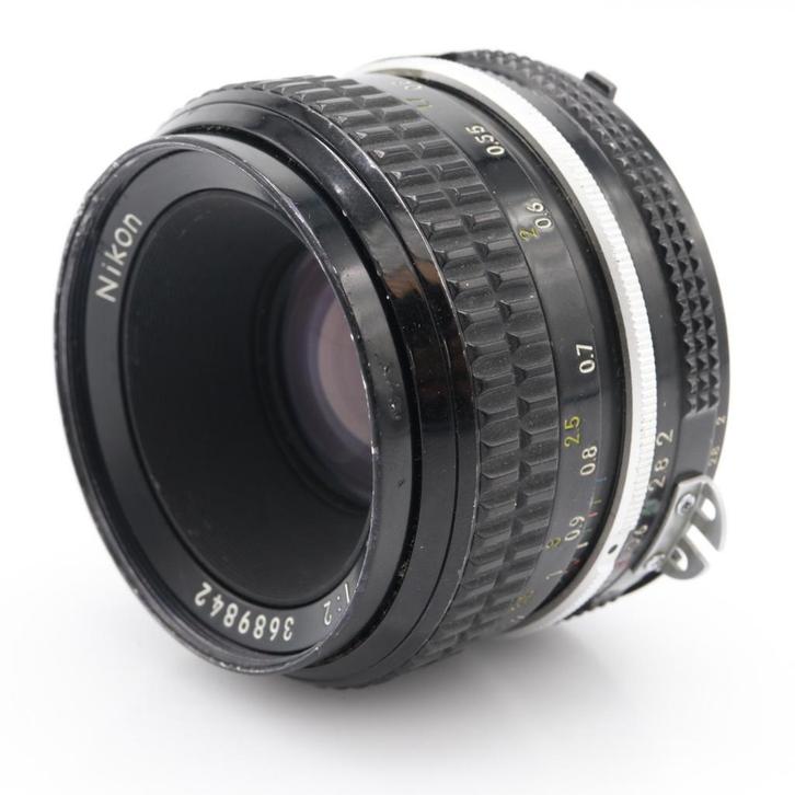 Nikon AI Nikkor 50mm F/2 | Occasion, TV, Hi-fi & Vidéo, Photo | Lentilles & Objectifs, Enlèvement ou Envoi