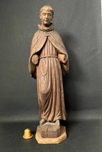 Sculpture, Saint Franciscain XVIII - 48 cm - Bois