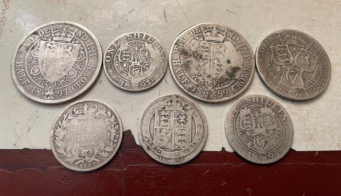Royaume-Uni. Victoria. Collection of coins (Sans Prix de, Postzegels en Munten, Munten | Europa | Niet-Euromunten