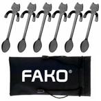 Fako Bijoux® - 6x Theelepel / Koffielepel Hangende Kat -, Verzenden, Nieuw