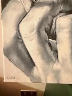 Gloria Pèrez Herrero (XX) - Coqueta, Antiek en Kunst, Kunst | Schilderijen | Modern