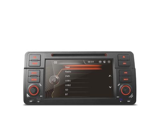 AUTORADIO 2DIN 7 POUR BMW SÉRIE 3 E46 98-06 USB GPS TACTIL, Auto diversen, Autonavigatie, Verzenden