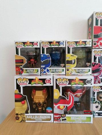 Funko - Funko Pop Power Rangers, Red Ranger, Yellow morphing