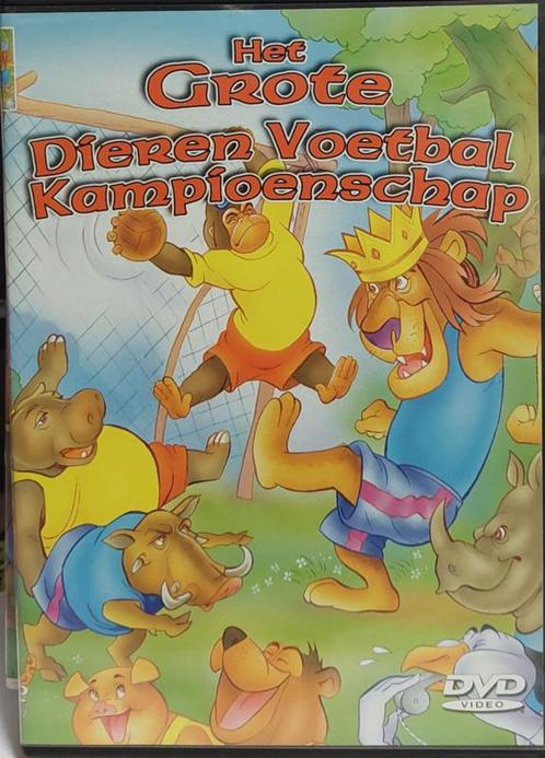 Het Grote dieren voetbal kampioenschap (dvd tweedehands, Cd's en Dvd's, Dvd's | Actie, Ophalen of Verzenden