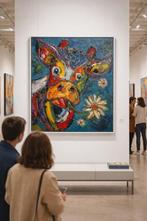 Laurent Pate - Meuhdeleine ( vache animaux abstrait)