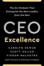 CEO Excellence 9781668000458 Carolyn Dewar, Verzenden, Carolyn Dewar