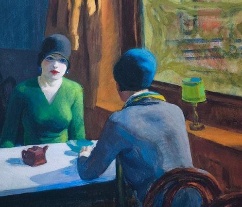 Edward Hopper (1882-1967) (after) - Chop Suey, 1929, Antiek en Kunst, Antiek | Overige Antiek