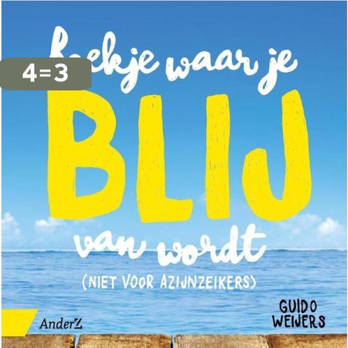 Boekje waar je blij van wordt 9789462960565 Guido Weijers, Boeken, Stripverhalen, Gelezen, Verzenden