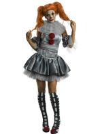 Halloween Kostuum Pennywise It Dames, Verzenden, Nieuw