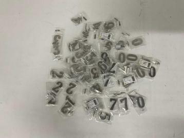 Veiling - partij Yale huisnummers inox beschikbaar voor biedingen