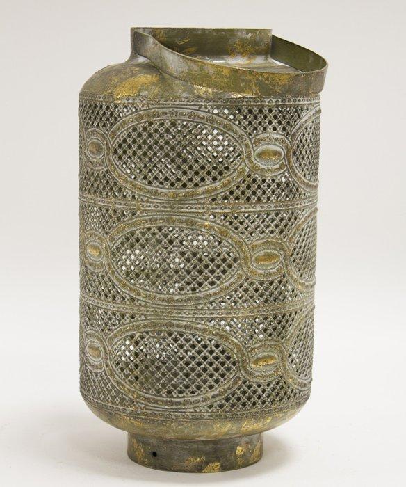 Lantaarn - Staal - Marokkaanse stijl, Antiek en Kunst, Kunst | Designobjecten