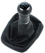 Pookknop set Volkswagen Golf 4 Zwart 5/6 versnellingen, Verzenden, Nieuw