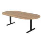 Vergadertafel met eiken blad