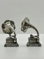 Manifattura italiana - Miniatuur beeldje - Grammofoni, Antiek en Kunst