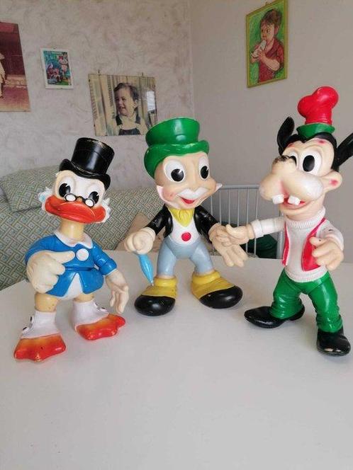 Ledraplastic - Disney - Miniatuur beeldje (3) - Rubber, Verzamelen, Disney