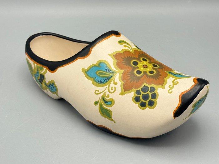 Plateel Gouda Holland - unieke grote klomp - Bloempot -, Antiek en Kunst, Curiosa en Brocante