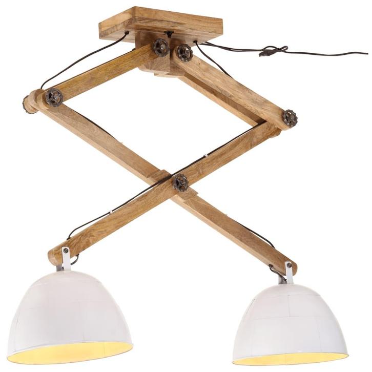 vidaXL Plafondlamp 25 W E27 29x18x85 cm wit, Huis en Inrichting, Lampen | Overige, Nieuw, Verzenden