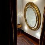 S.M.L Firenze - Miroir mural- Art Nouveau - 95 cm - Bois,