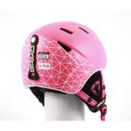 54 55 56 57 58 skihelm/snowboardhelm BRIKO KODIAKINO, Pink/w, Verzenden, Nieuw