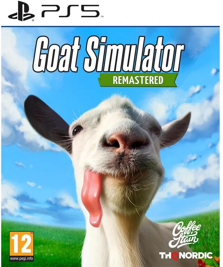 Goat Simulator Remastered-Standaard (PlayStation 5) NIEUW, Games en Spelcomputers, Games | Sony PlayStation 5, Ophalen of Verzenden