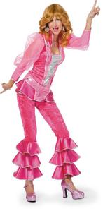 Disco Pak Roze Dames, Kleding | Dames, Carnavalskleding en Feestkleding, Nieuw, Verzenden