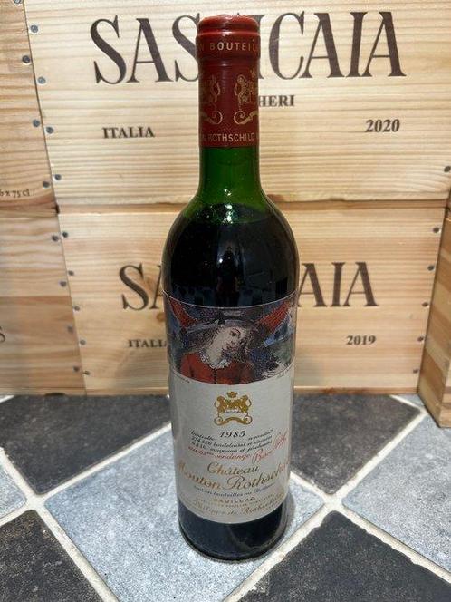 1985 Château Mouton Rothschild - Bordeaux, Pauillac 1er, Verzamelen, Wijnen