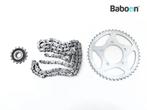Ketting Set Suzuki SFV 650 Gladius (SFV650), Motoren, Onderdelen | Suzuki, Verzenden, Gebruikt