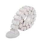 Kabelgoot bureau - Kabel management - Wit - CMP017-W - FLEXI, Huis en Inrichting, Verzenden, Nieuw